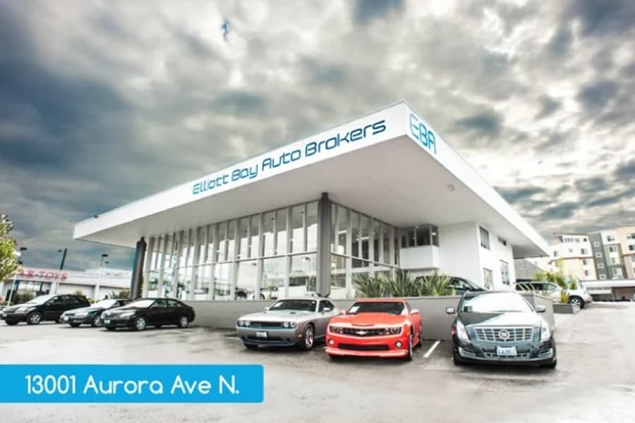 Dealership exterior front angle