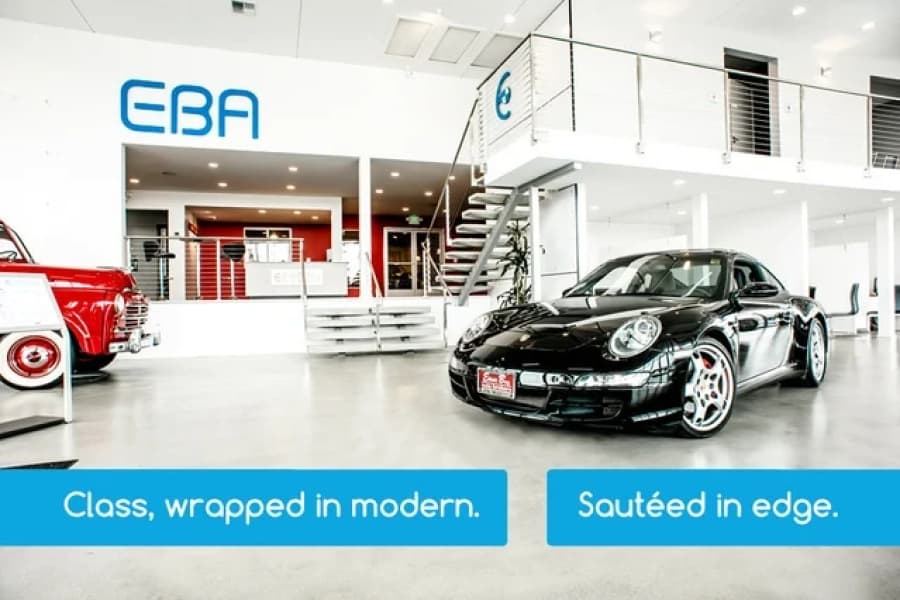 Front room showroom perspective one